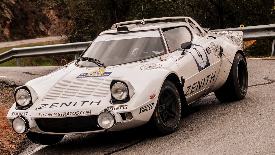 Lancia stratos rally